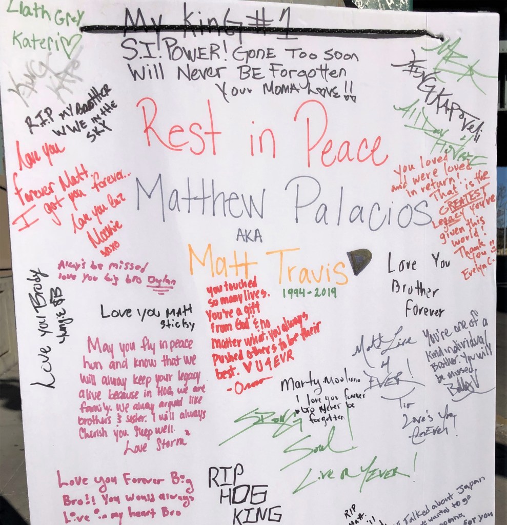 KOMANOFF: Visit to Site of Matt Travis’s Death Invokes Sadness, Rage