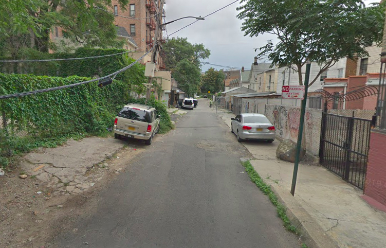Meanwhile, dead end Poe Place remains decrepit. Photo: Google