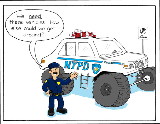 Around and a Roundy: The NYPD’s SUV Obsession
