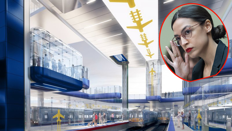AOC to FAA: Not Good Enough on LaGuardia AirTrain
