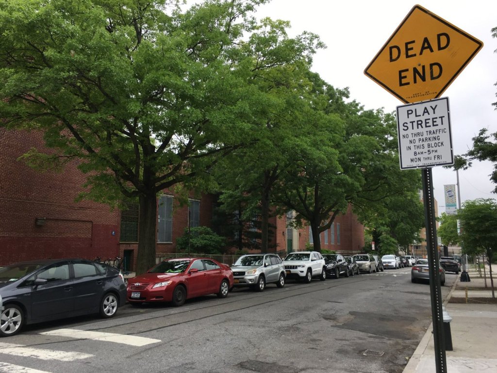 STREETSBLOG GETS ACTION (Well, Not Really): City Bans Teacher Parking on Play Street (But Then Does Nothing)