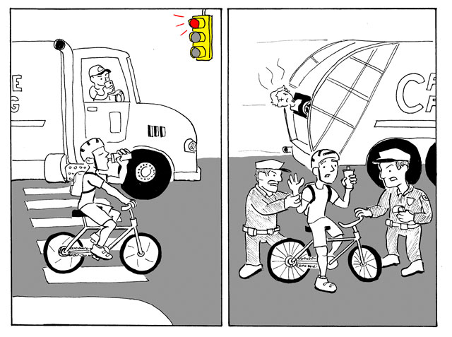 A Round and a Roundy: The Truth About Cops and Bikes