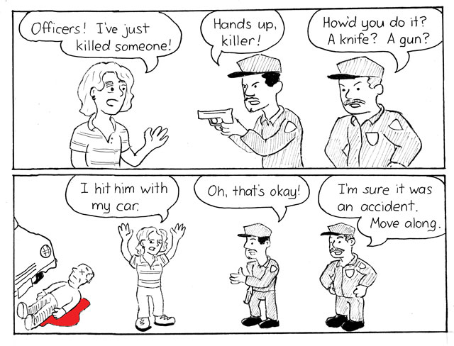 Around and a Roundy: Drivers Are Getting Away with Murder