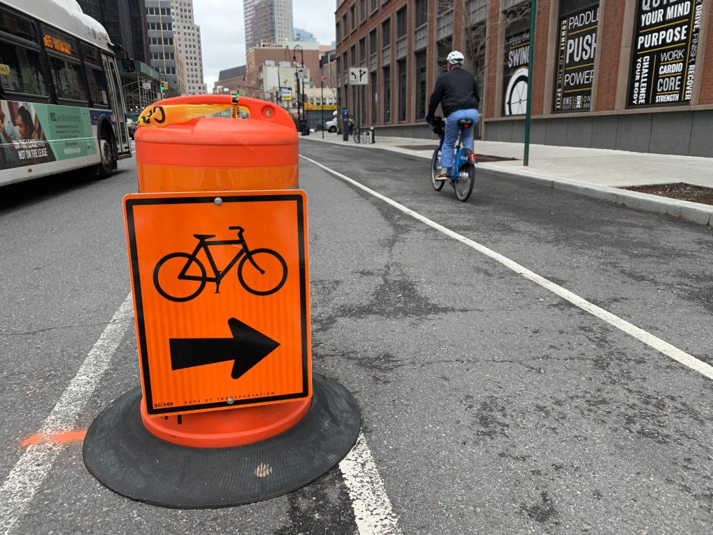 EYES ON THE STREET: Temporary Bike Lane on Smith Street is Great …