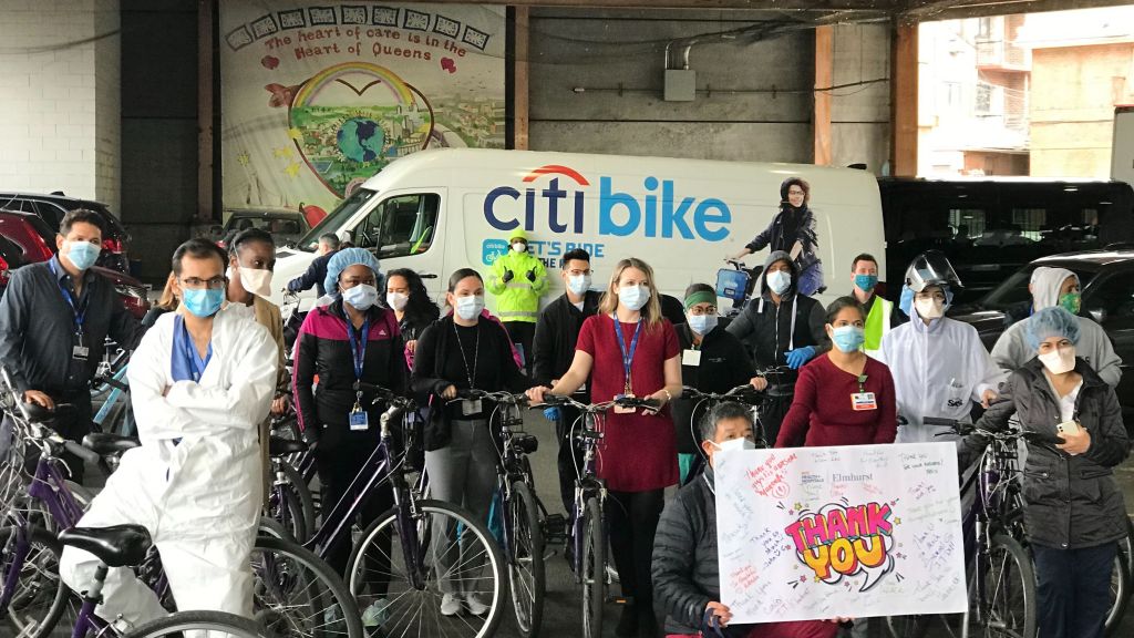 Hospital Workers Outside Citi Bike’s Reach Will Get Bikes, But What About Bike Lanes?