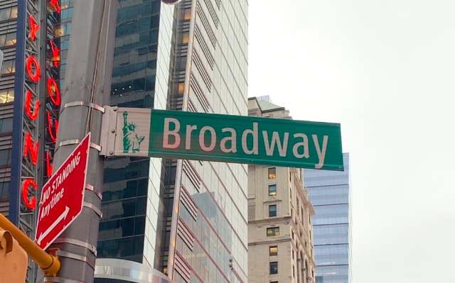 broadway sign
