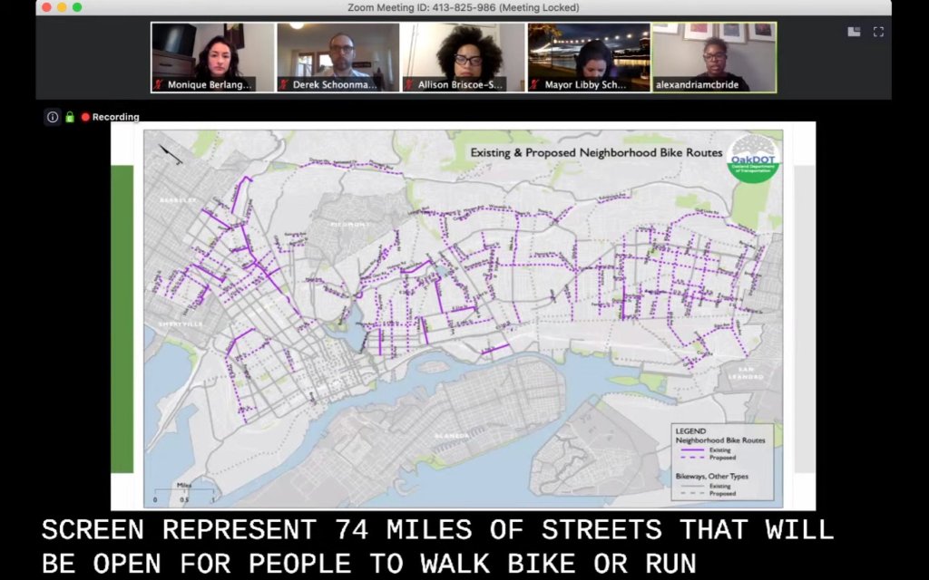 BREAKING: Oakland’s 74 Miles of Open Streets Puts de Blasio to Shame