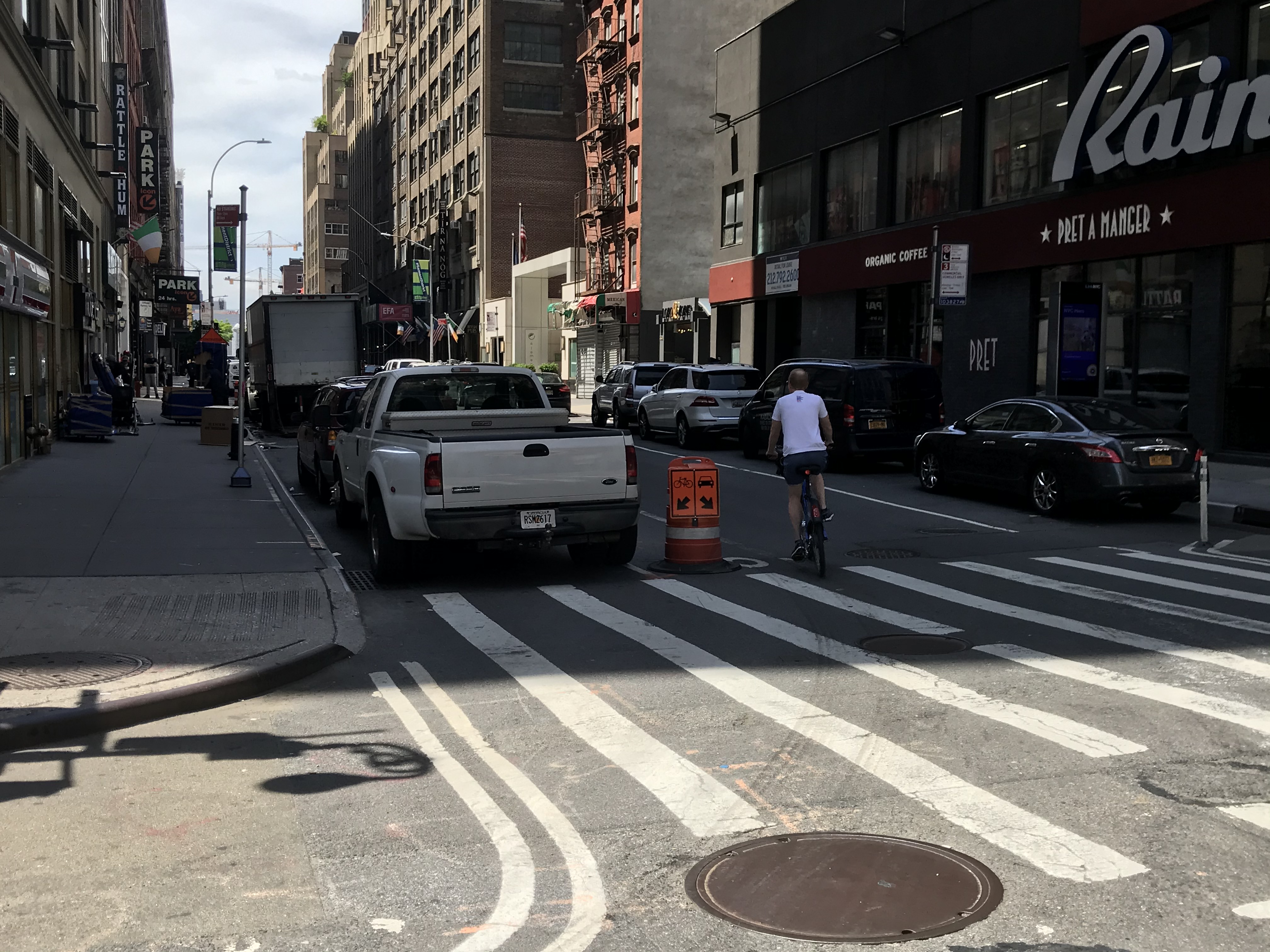 39th Street and 8th Avenue. Photo: Dave Colon