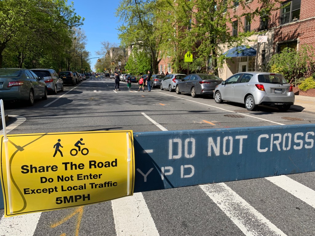 NYPD Inconsistent on Actually Opening the Mayor’s ‘Open Streets’
