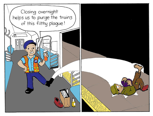 A Round and a Roundy: The Real Plague is MTA Cruelty