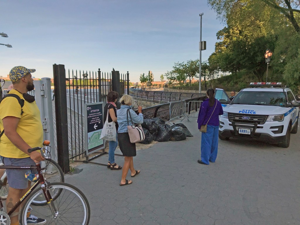 Streetsblog Gets Action: Cops Pull Out of Carl Schurz Park