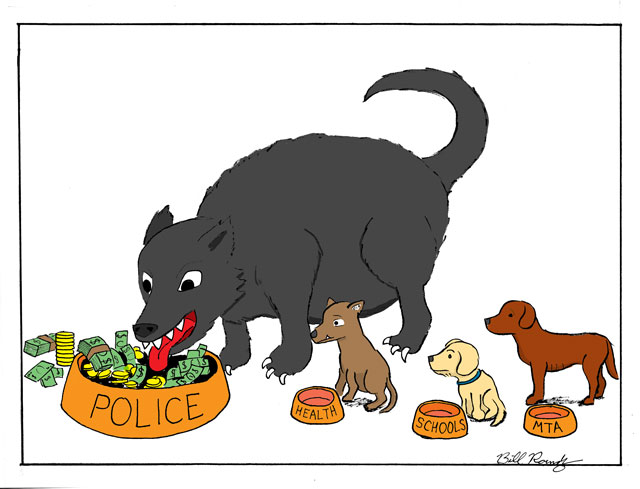 A Round and a Roundy: The NYPD is the Wolf in the Fold