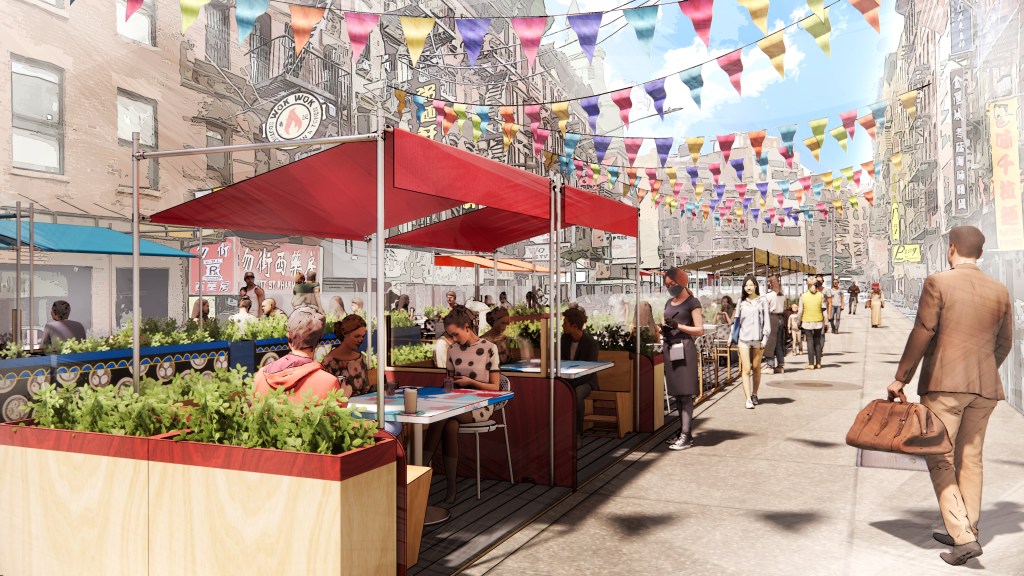 Chinatown Sees Car-Free Mott Street as a Road to Recovery