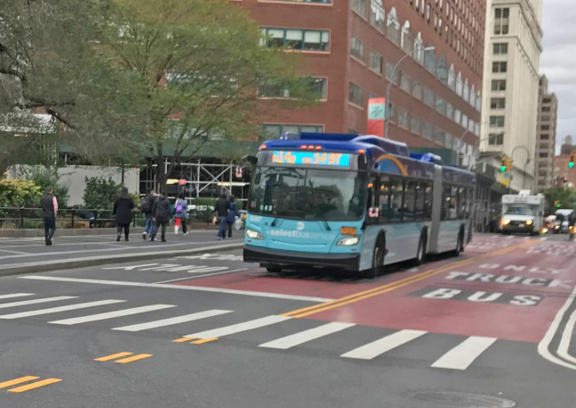 The city has to get moving on more of these if it doesn't want bus service to go back to the bad old days. Photo: Dave Colon