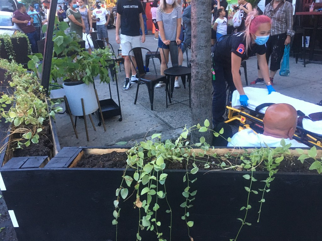 Reckless Driver Plows Into Sunset Park Outdoor Dining Area, Injuring Patrons