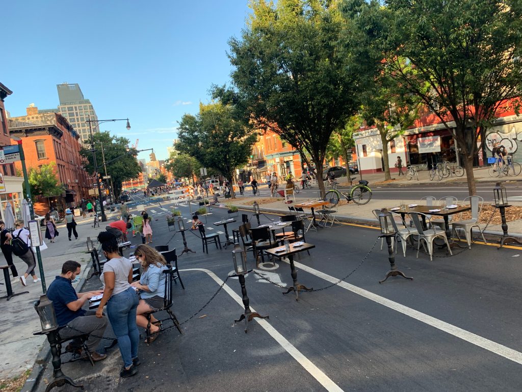 Dozens of Outdoor Dining Piazzas to Add Weekday Hours as Mayor Hints Open Streets Will Return Next Year
