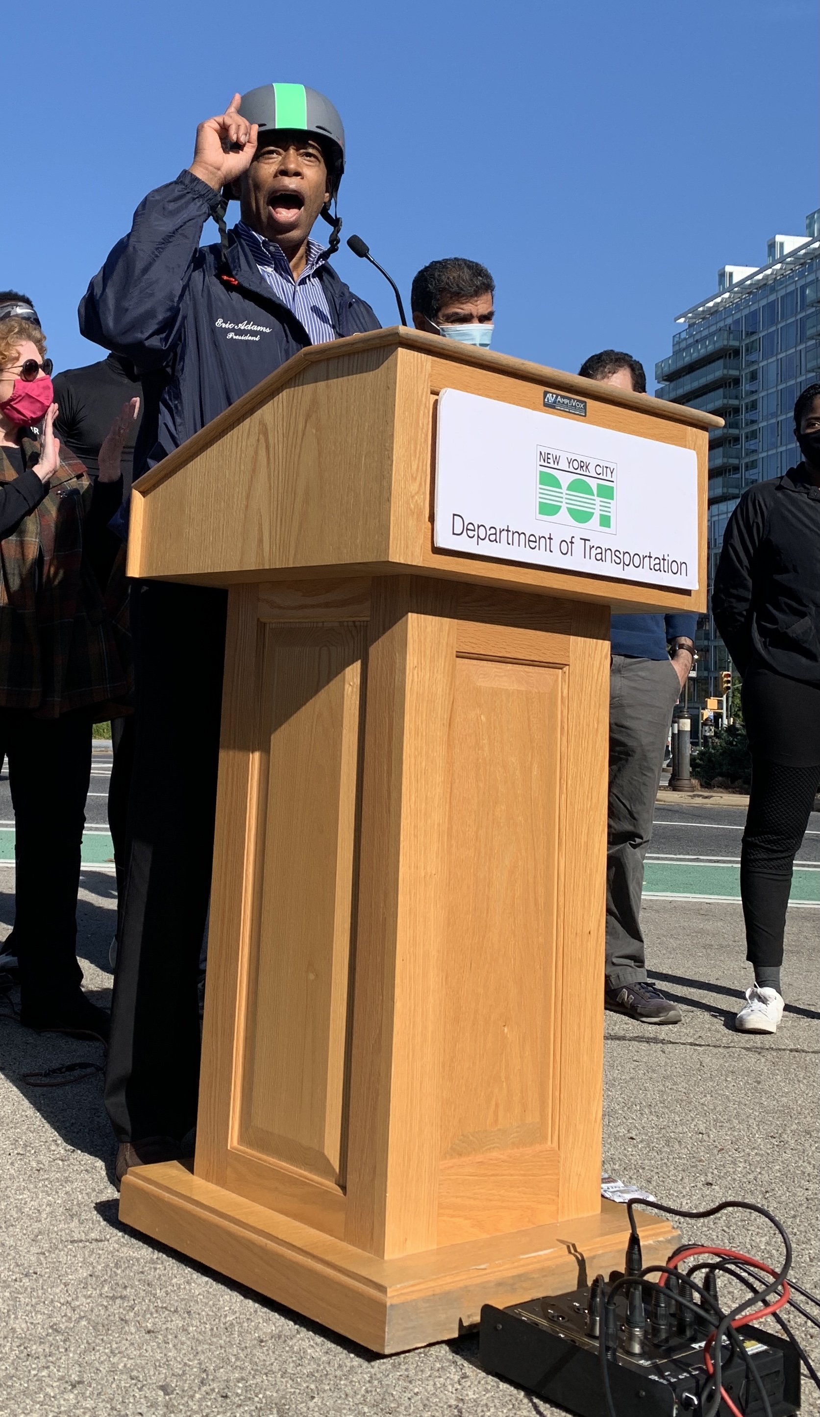 Brooklyn Borough President Eric Adams