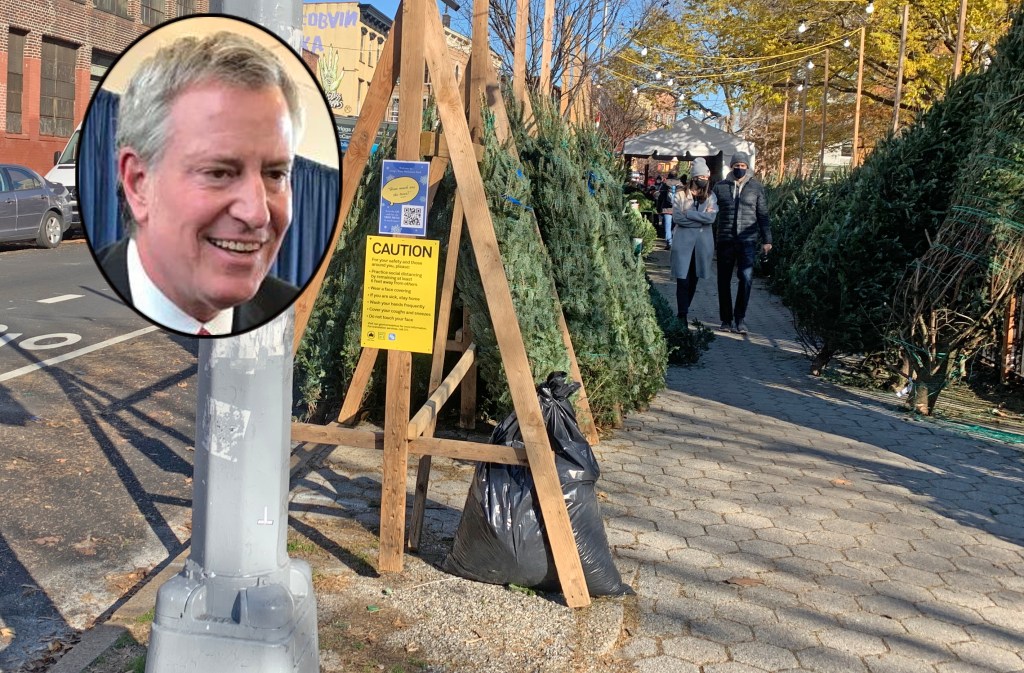 Mayor: Christmas Season Sidewalks are for Trees, Not People