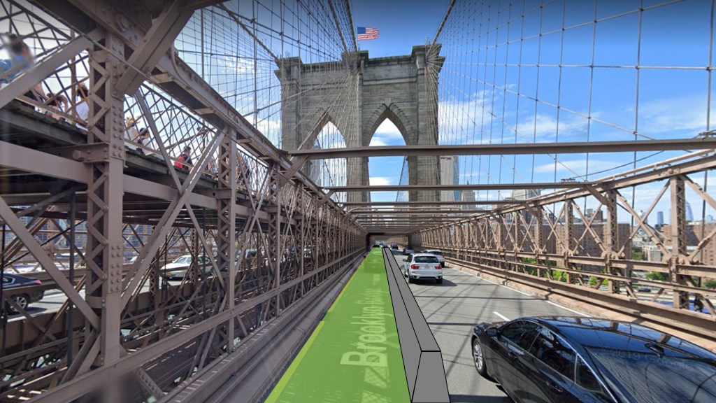 KOMANOFF: Hey, Drivers, Here’s How to Stop Worrying and Love Bike Lanes on Bridges