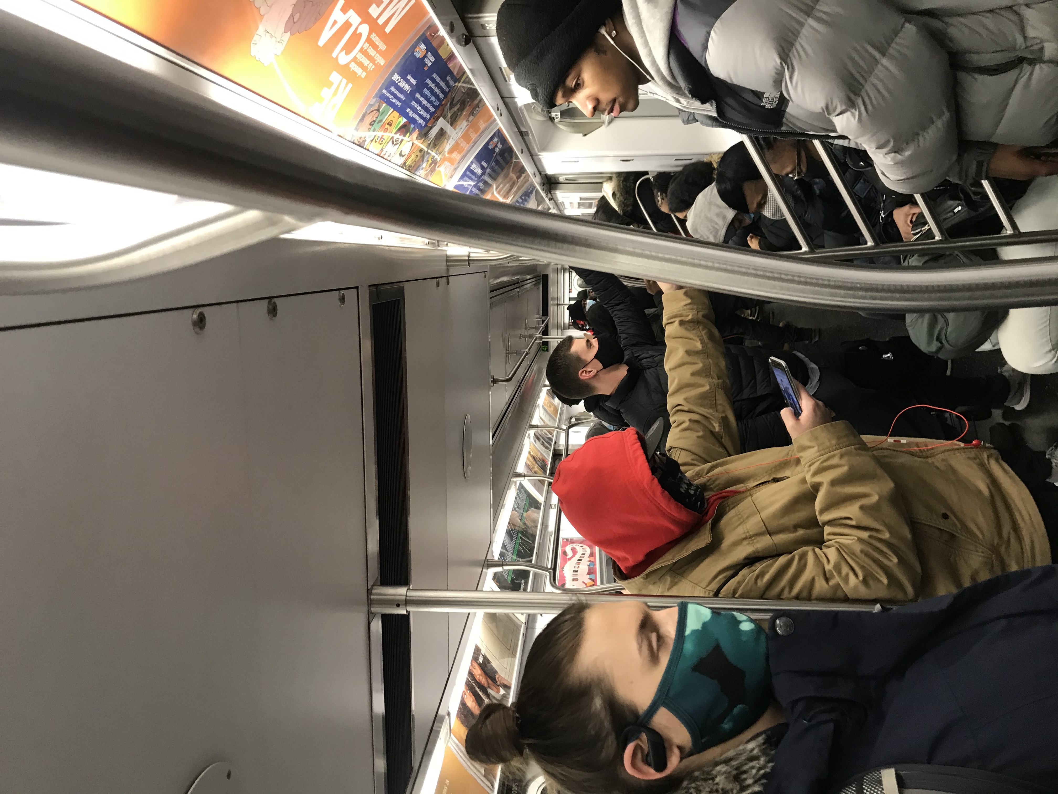 Pandemic subway 4 train