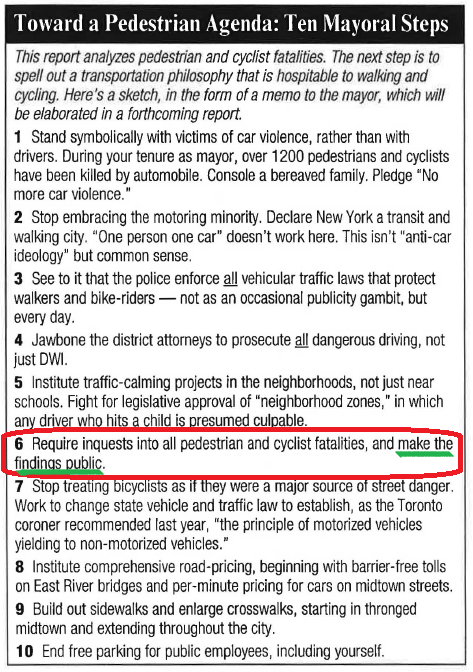 Toward a Pedestrian Agenda _ sidebar _ p 60 _ KBA _ annotated for Item 6 (inquests), truncated