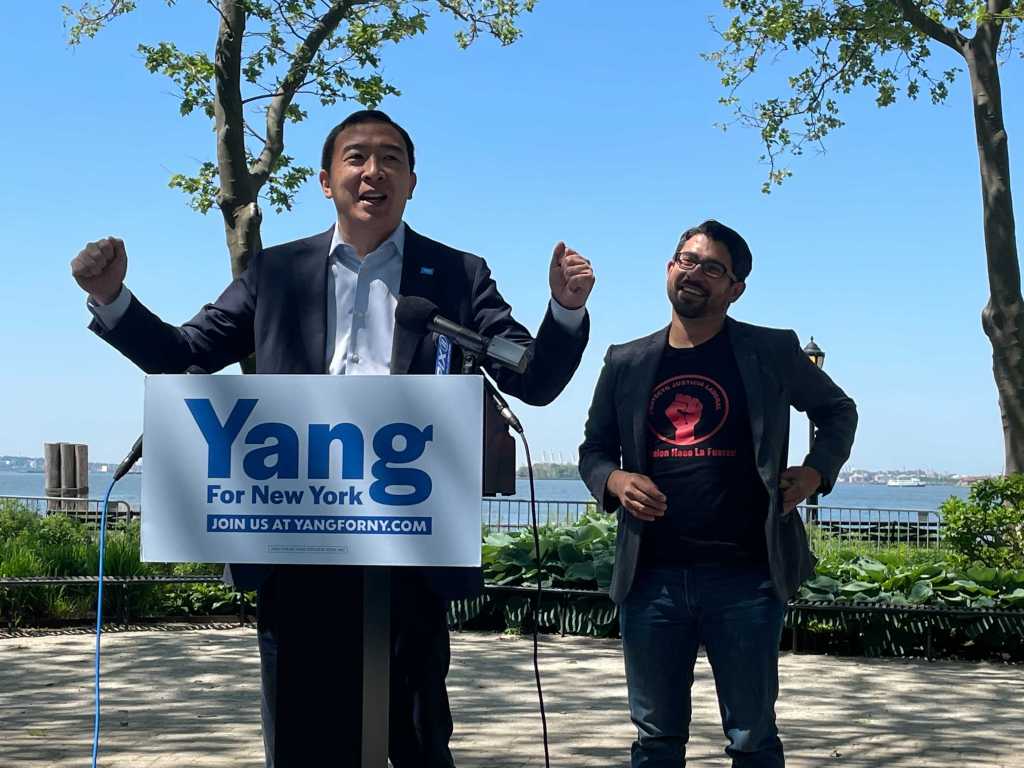 Andrew Yang Says Community Boards are ‘Positive For Democracy’ — Even When Reminded That They’re Not