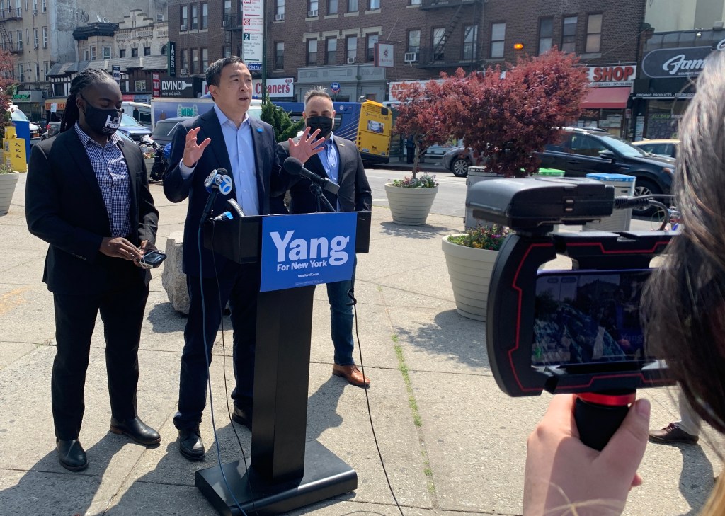 ANALYSIS: Andrew Yang Believes He Can Reform the NYPD
