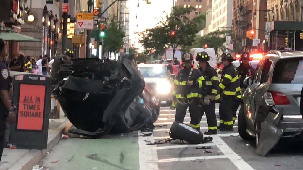 Reckless Drunk Hit-and-Run Driver Arrested after Midtown Crash