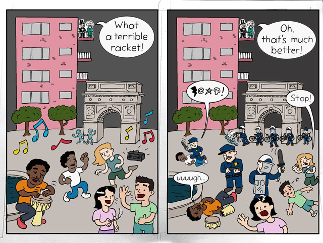 A Round and a Roundy: A Matter of Perspective