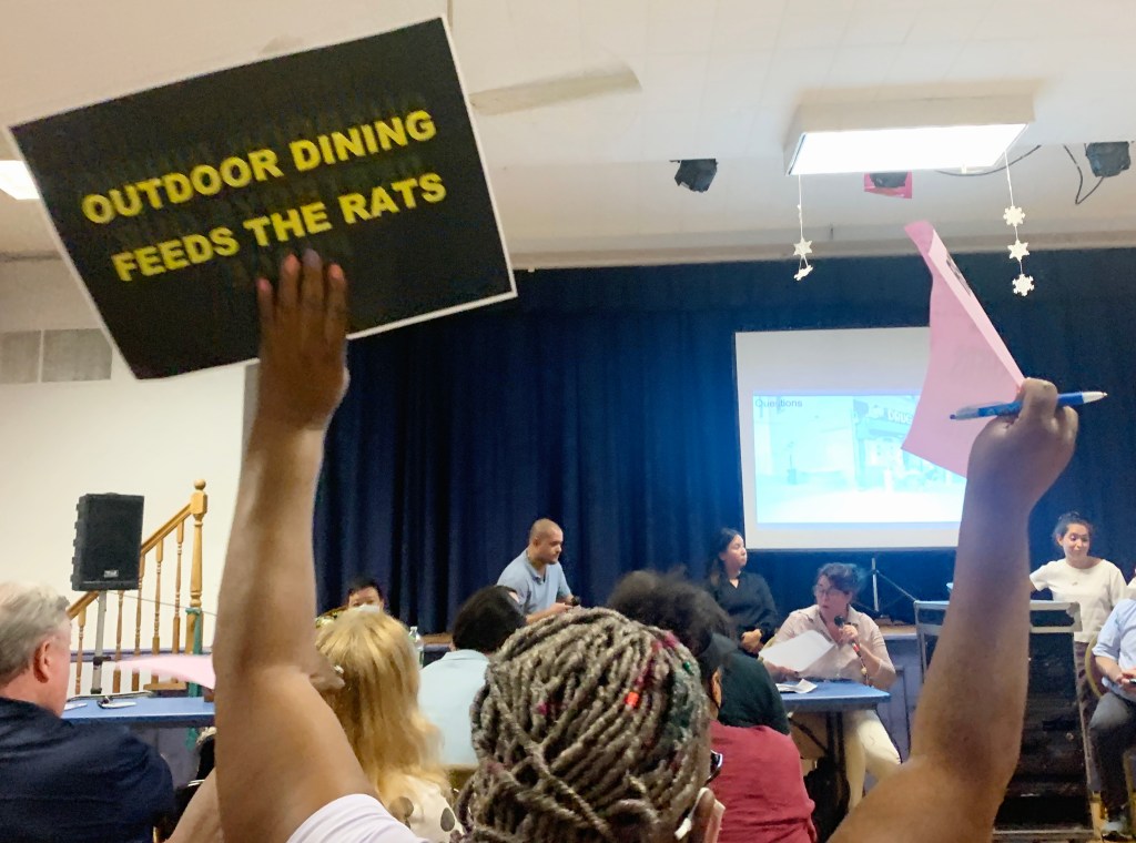 First Salvos Fired as de Blasio’s ‘Permanent’ Dining Sheds Begin the Community Board Process