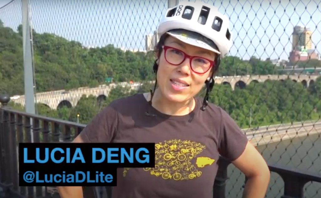 Meet the #BikeNYC All-Stars: Today, @LuciaDLite of The Bronx