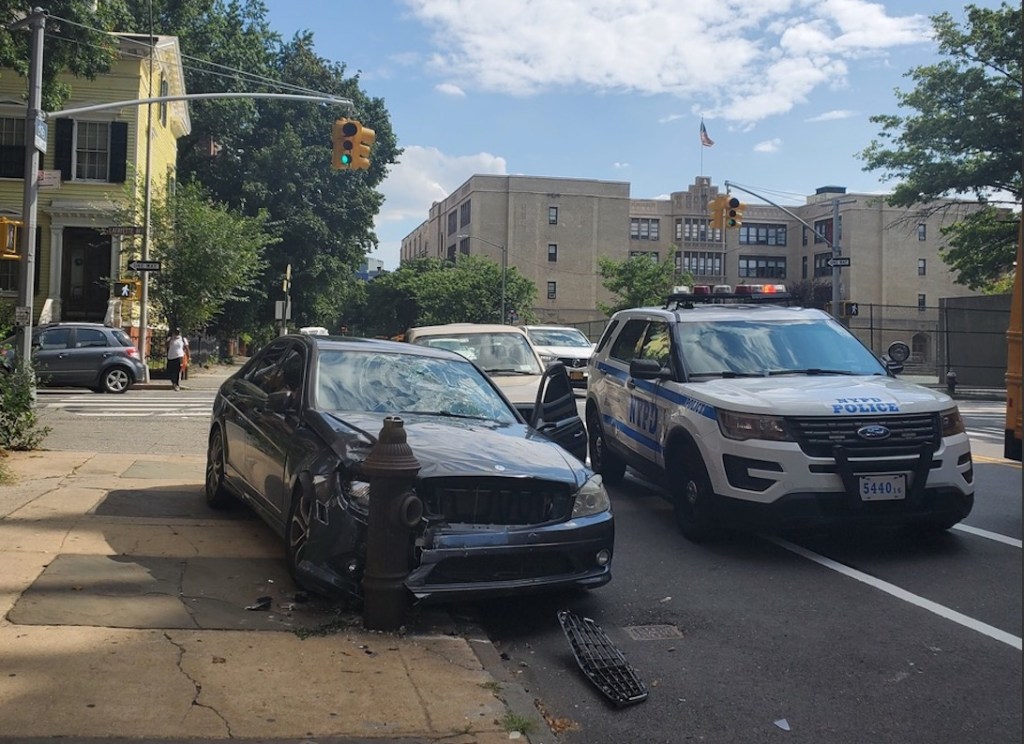 Fort Greene Driver Hits and Injures Two People Before Fleeing on Foot