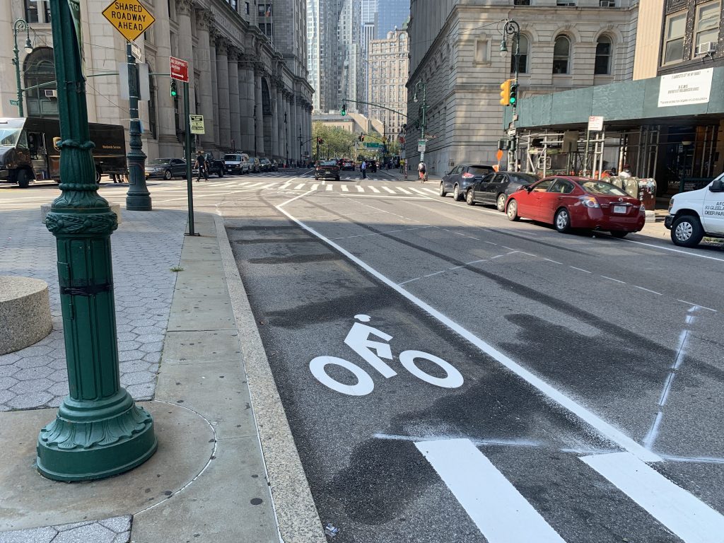 Bridge Too Far? Lafayette And Centre Streets Will Get Protected Bike Lanes In 2021 — Maybe