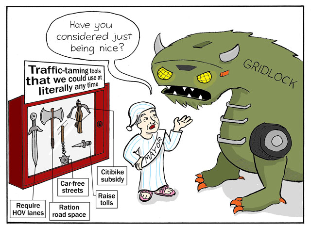 A Round and a Roundy: The Mayor’s Unused Arsenal