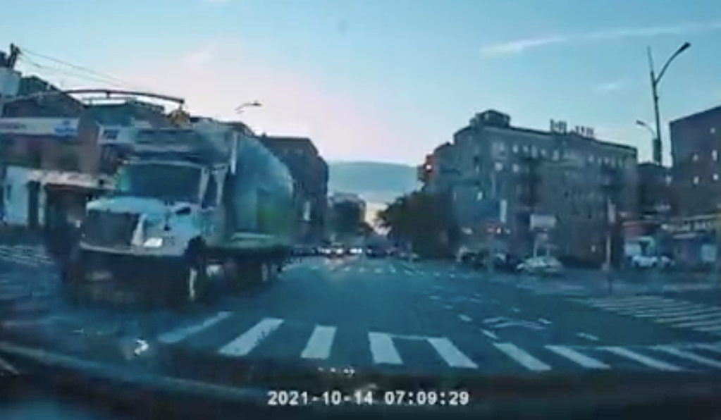 Horrific Crash in Queens as Truck Driver Runs Red Light and Injures Pedestrian