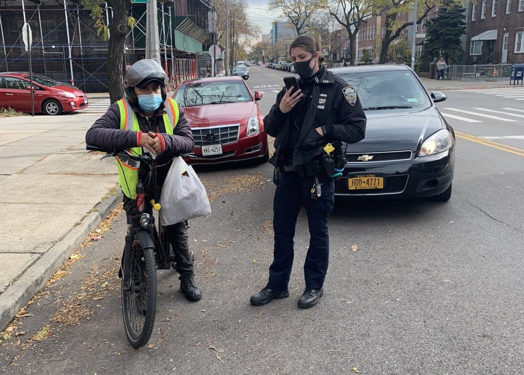 Courtesy, Professional and Disrespect — NYPD Tickets E-Bike Riders For Legally Following Pedestrian Signal