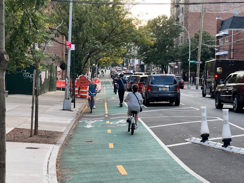 Astoria’s Crescent Street Bike Lane Is Having Its Own Bike Boom