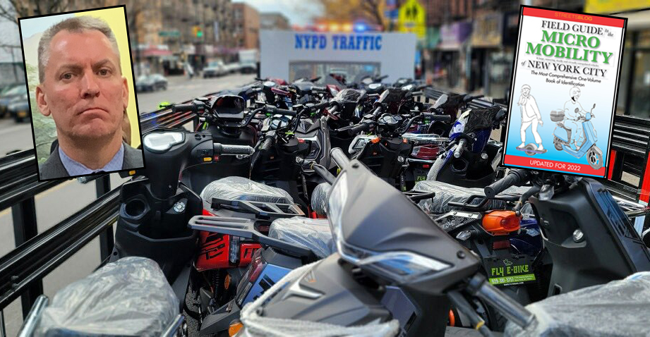 NYPD Seizes Illegal Mopeds — Then Disseminates Misinformation, Lies and Anti-Cycling Propaganda