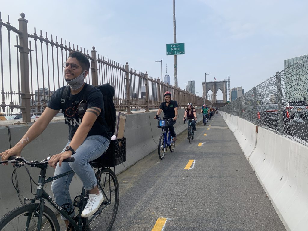 Brooklyn Bridge Bike Lane Led Ongoing Boom Through 2021 