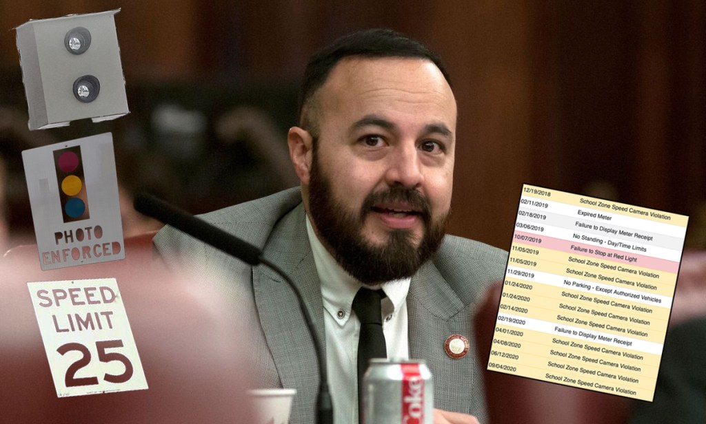 EXCLUSIVE: Would-Be Council Speaker Moya Caught Speeding in School Zones