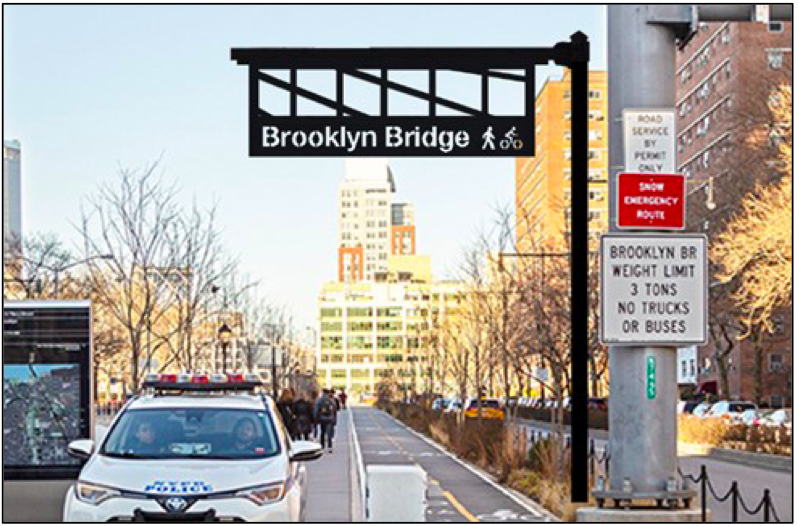 Need Help Finding the Brooklyn Bridge Foot and Bike Paths? Good Luck!