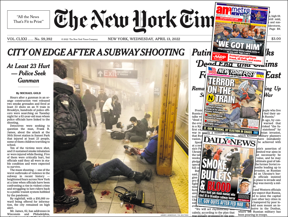 Thursdays Headlines: ‘We Got Him!’ Edition