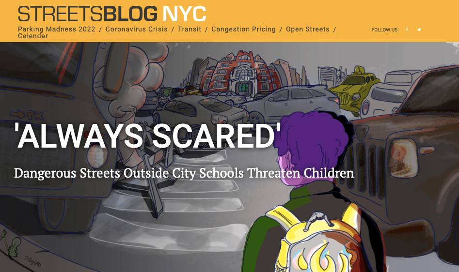 Jesse Coburn's investigation on school streets. Click to read.