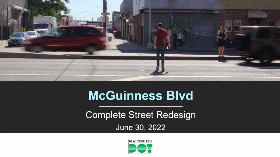 Adams Administration’s McGuinness Redesign Options Underwhelm Street Safety Boosters