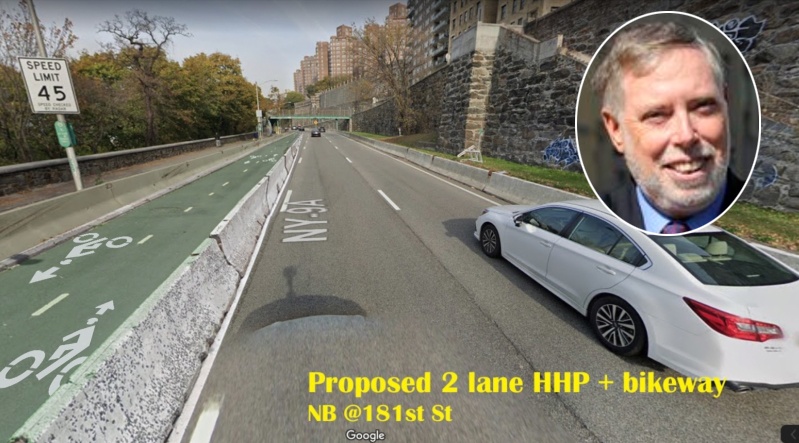 Gridlock Sam: Give Cyclists a Car Lane on the Henry Hudson Parkway
