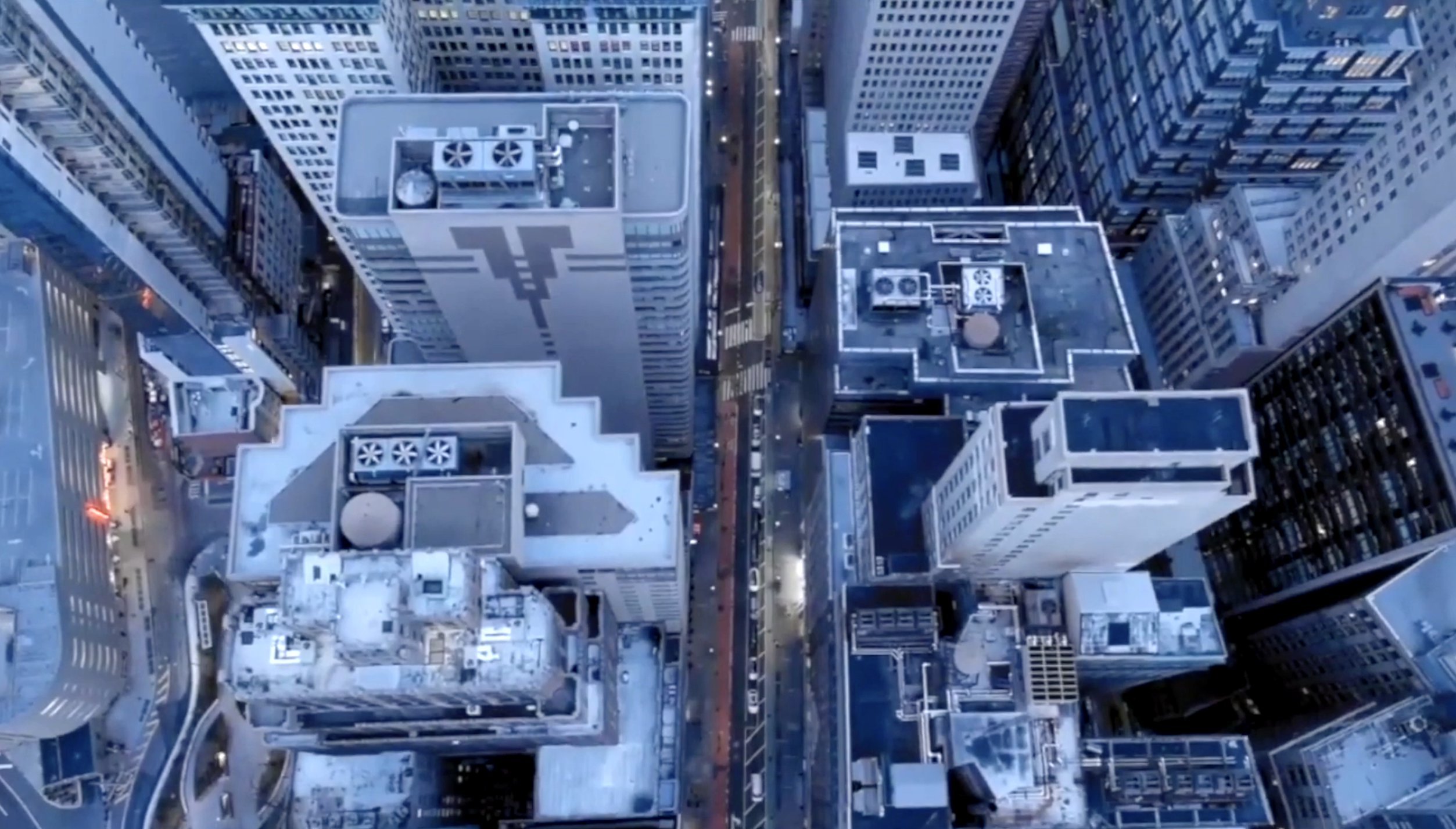 Lower Broadway is basically car-free on Sundays — as the arial video above shows. The Bowling Green Association wants the city to make that status official. Photo: Bowling Green Association