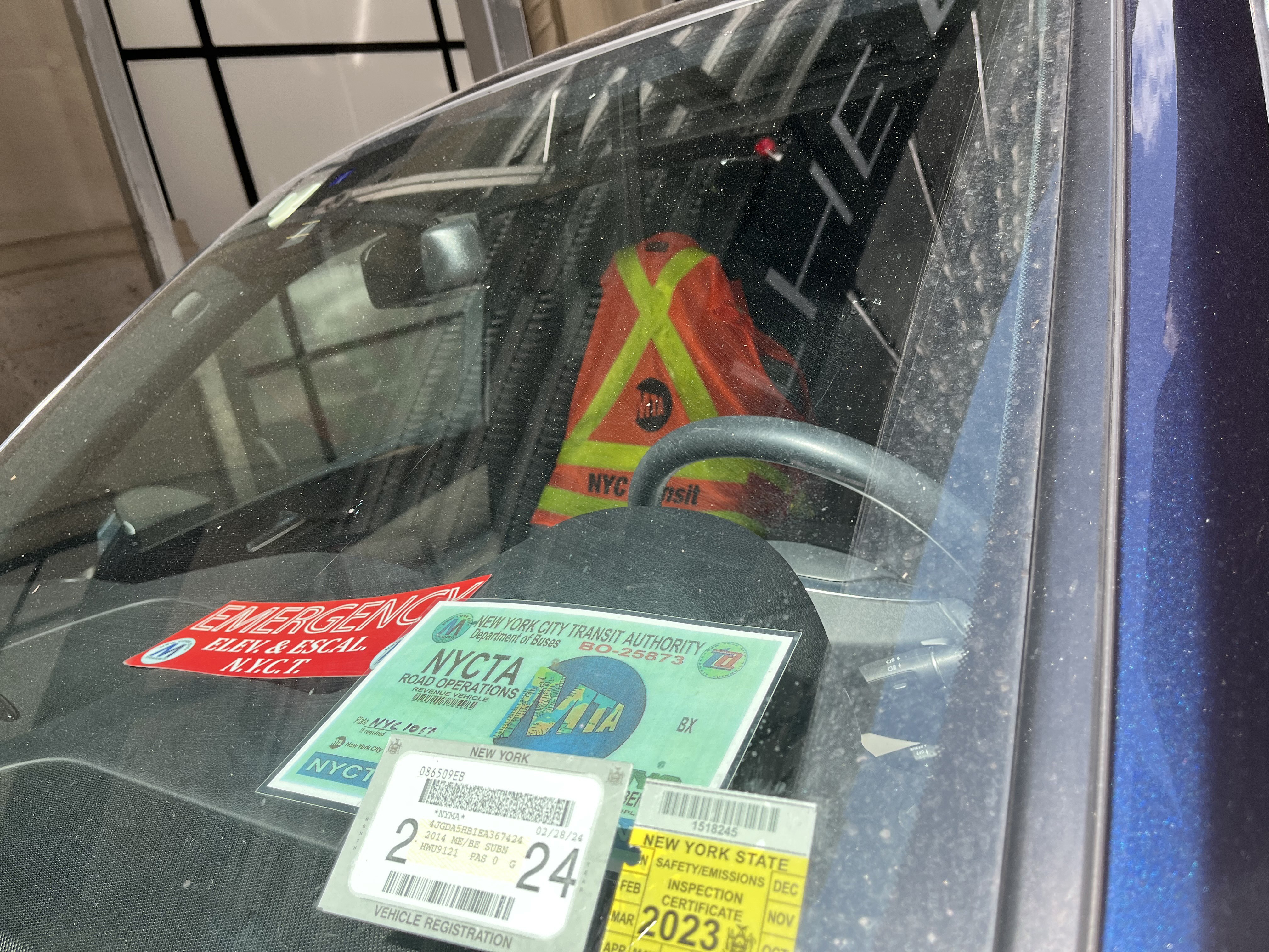 There's even a theft vest on the seat. Photo: Eve Kessler