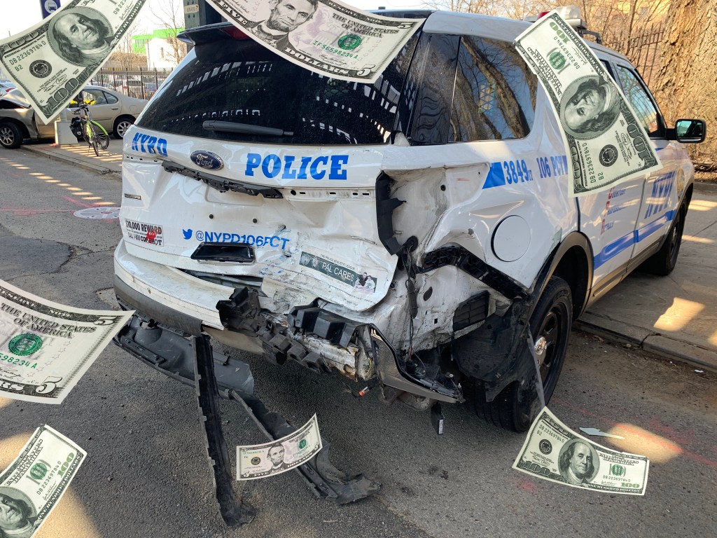 Crashes By City Workers — Especially Cops — Are Still Costing Taxpayers Dearly