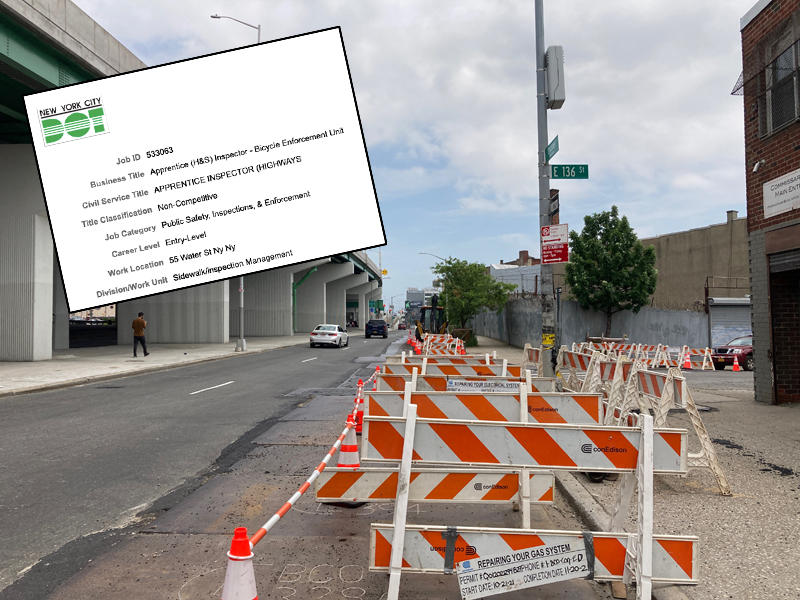 Cool Job Alert: Bike Around New York City Inspecting Bike Lanes