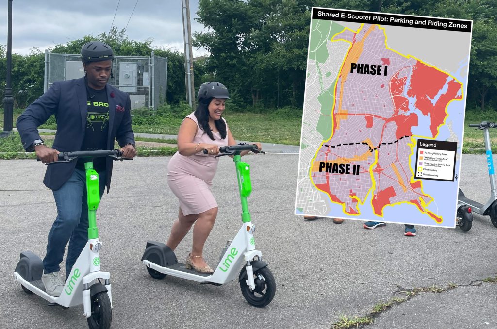 DOT Launches Phase II of Popular East Bronx Scooter Share Pilot